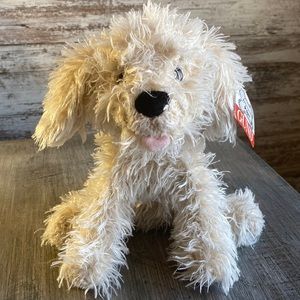 Gund Designer Pups 11” Karina the Labradoodle Plush Dog Stuffed Animal 320159